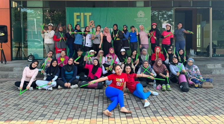 Keseruan Fit & Healthy di Summarecon Emerald Karawang